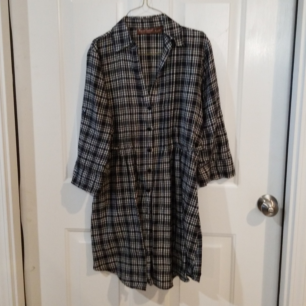 Flannel dress